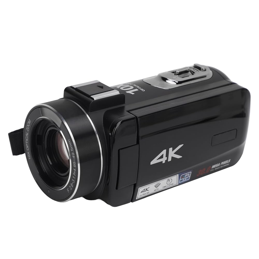 デジタルビデオカメラ Amazon | 4K デジタルビデオカメラ、6 軸防振 1300 MAh デジタル